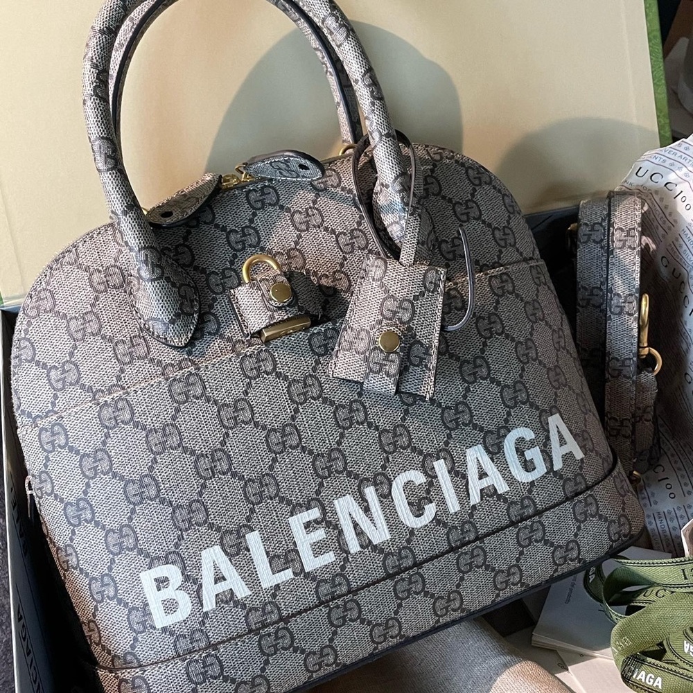 Gucci X Balenciaga The Hacker Project Small Ville Bag NEW Limited Edition - Picture 11 of 14